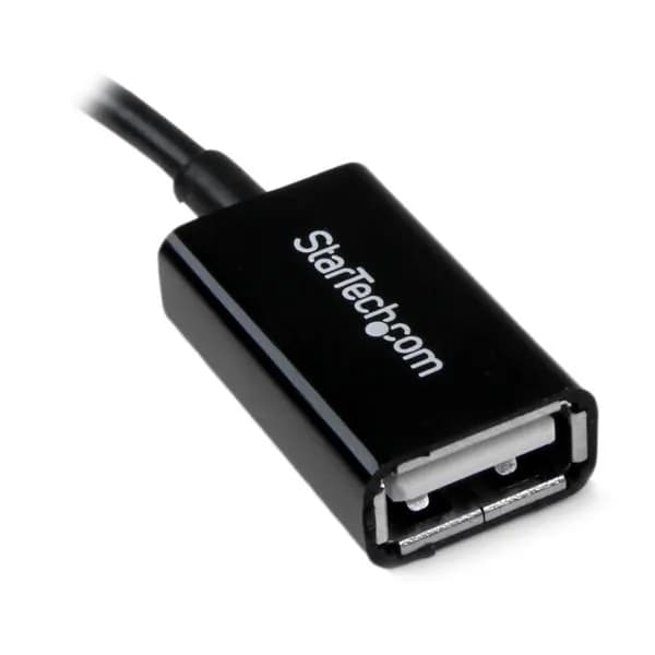 StarTech.com Cable Adaptador de 12cm Micro USB Macho a USB A Hembra OT 2