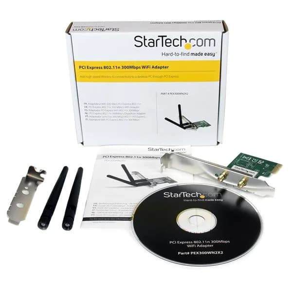 StarTech.com Adaptador Tarjeta PCI Express PCIe de Red Inalámbrica Wir 6