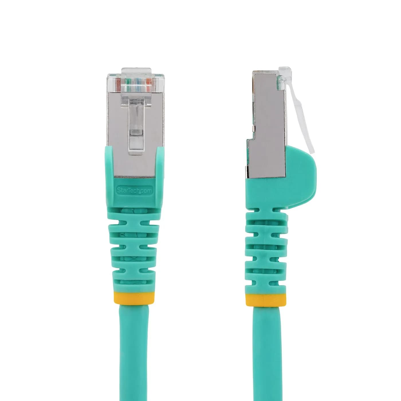 StarTech.com Cable de 3m de Red Ethernet CAT6a - Aguamarina - Low Smok 2