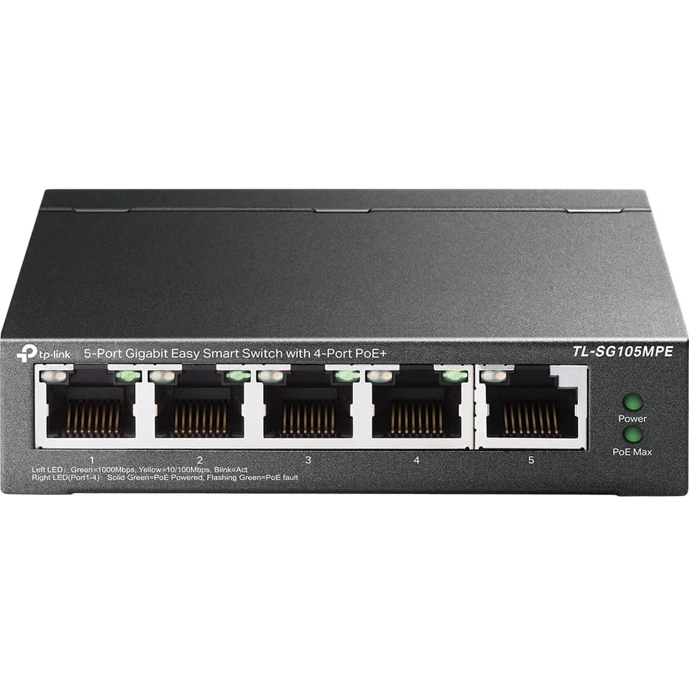 TP-Link TL-SG105MPE dispositivo de redes L2 Gigabit Ethernet (10/100/1 2