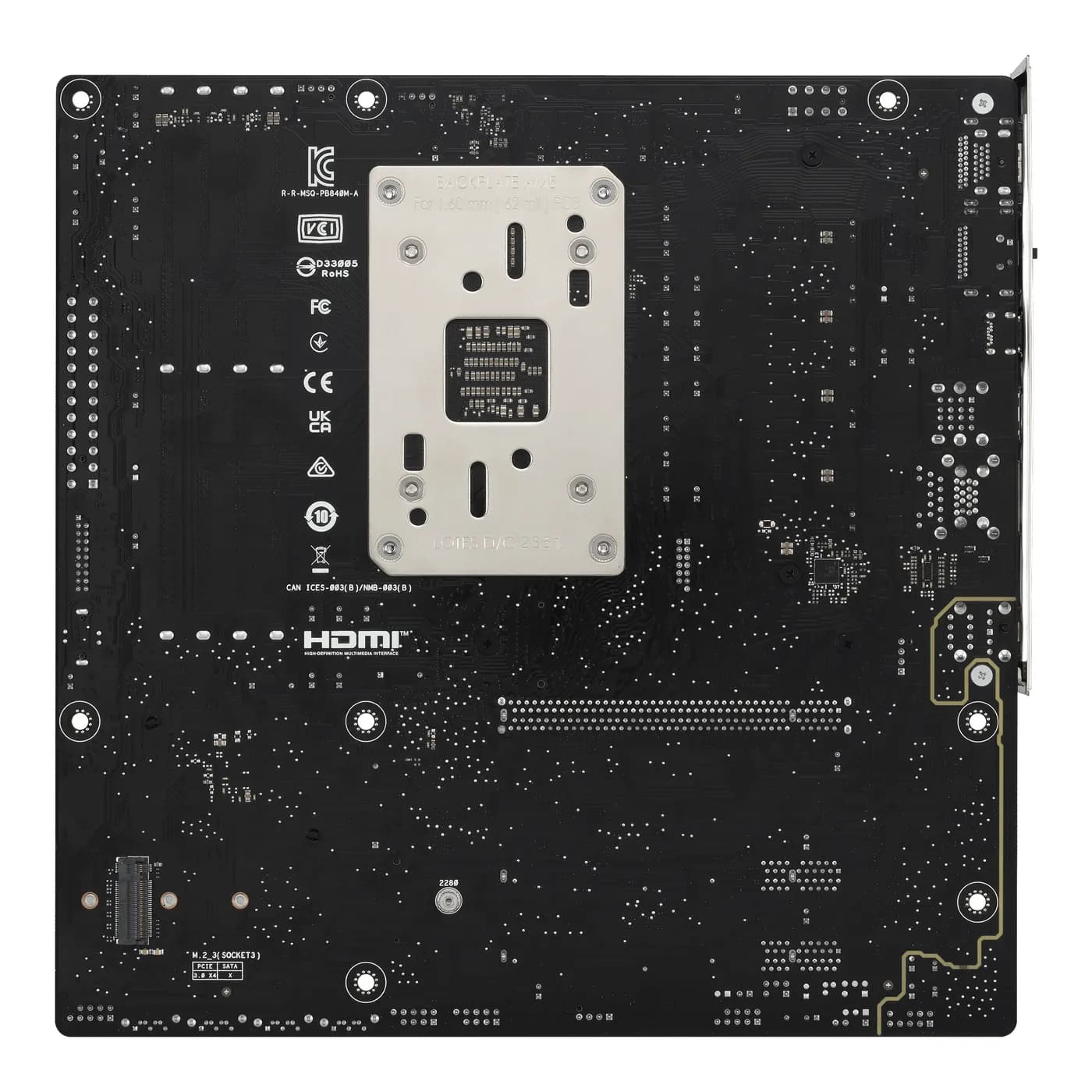 ASUS PRIME B840M-A placa base AMD B840 Enchufe AM5 Micro ATX 7