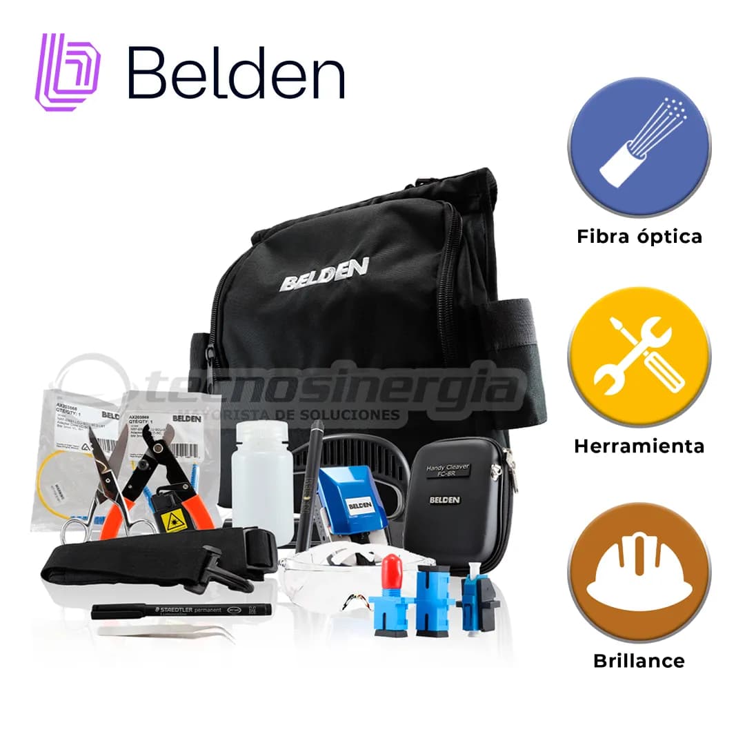 KIT DE TERMINADO FIBRA OPTICA BELDEN AX104271 / PARA CONECTORES BRILLI 7