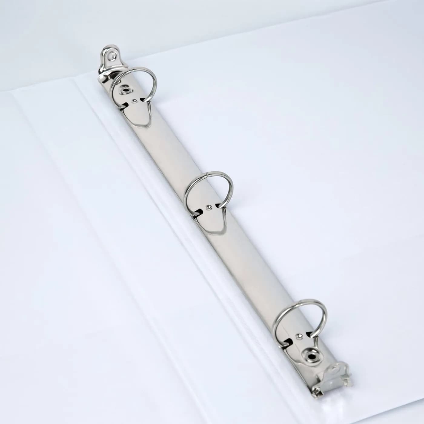 TECHMAKRO CARPETA 1 IN PARA ARCHIVO DE CARTON FORRADO DE PVC, BLANCA E 5