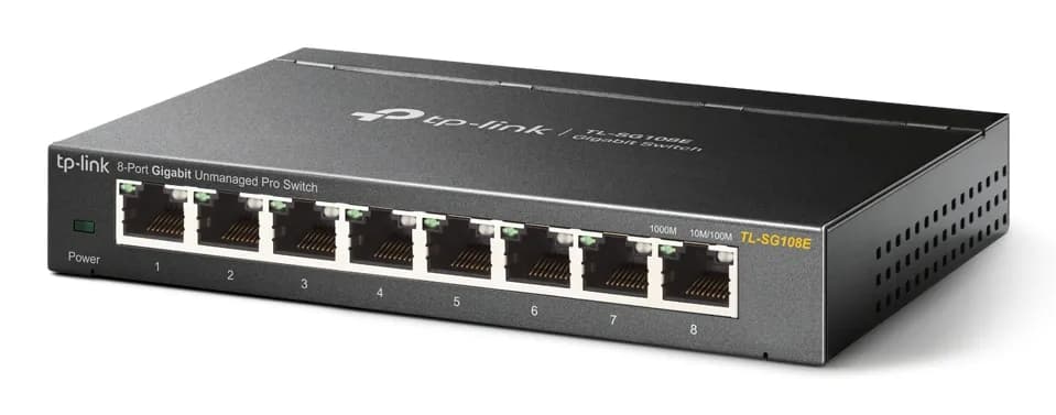TP-Link TL-SG108E dispositivo de redes Gestionado L2 Gigabit Ethernet  2