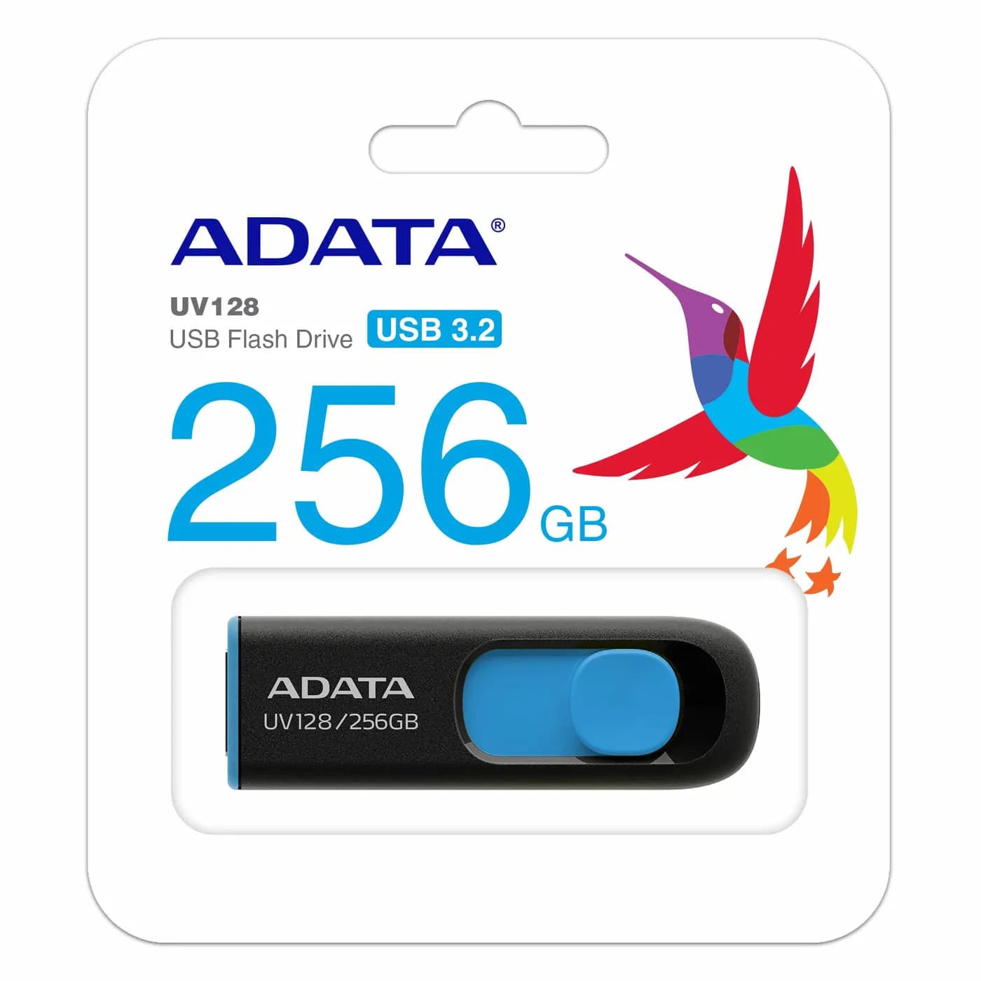 ADATA UV128 unidad flash USB 256 GB USB tipo A 3.2 Gen 1 (3.1 Gen 1) N 4