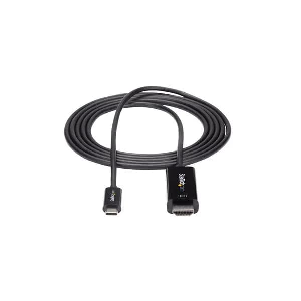 StarTech.com Cable Adaptador de 2m USB-C a HDMI 4K 60Hz - Negro - Cabl 4