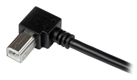StarTech.com Cable Adaptador USB de 1m para Impresora Acodado - 1x USB 4