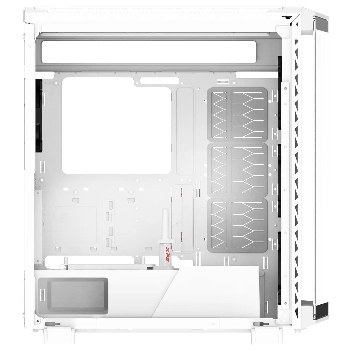 XPG BATTLECRUISER II ST Midi Tower Blanco 3