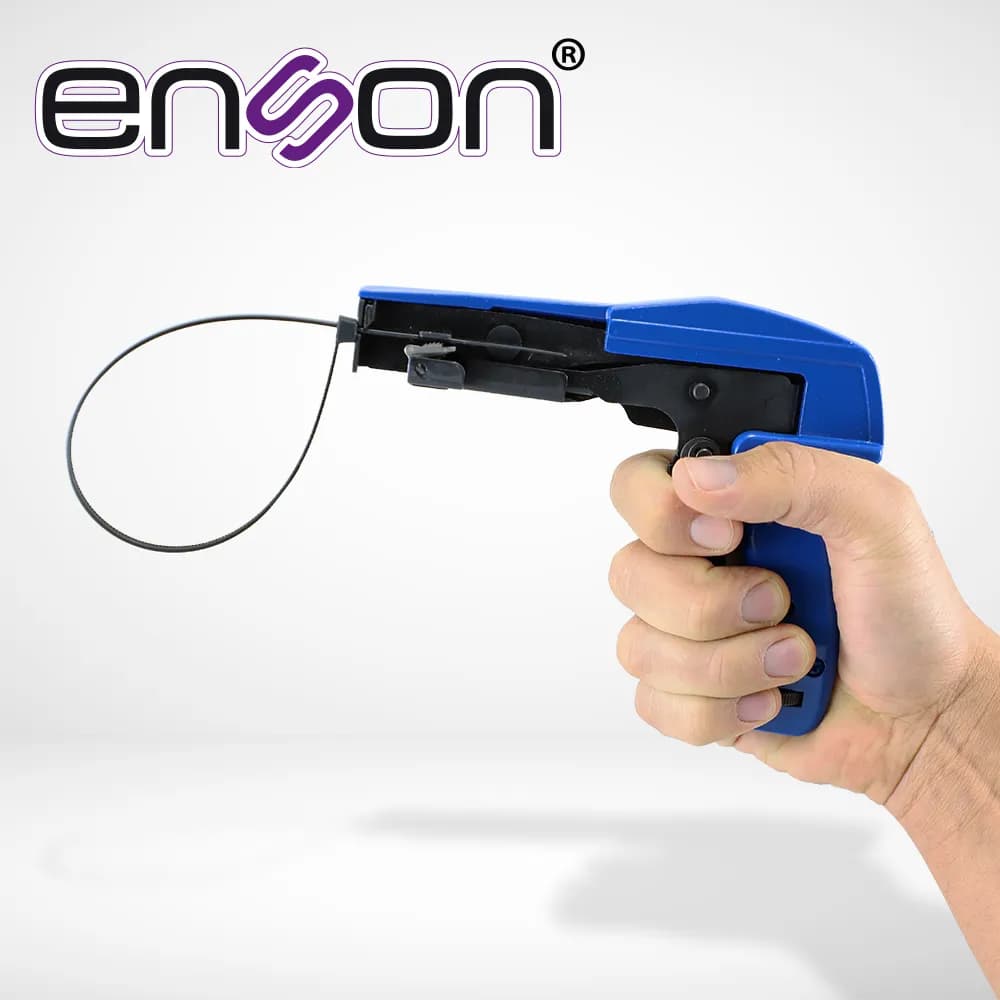PISTOLA TENSORA Y CORTADORA PARA CINCHO DE NYLON ENSON ENS-TGUN SOPORT 4