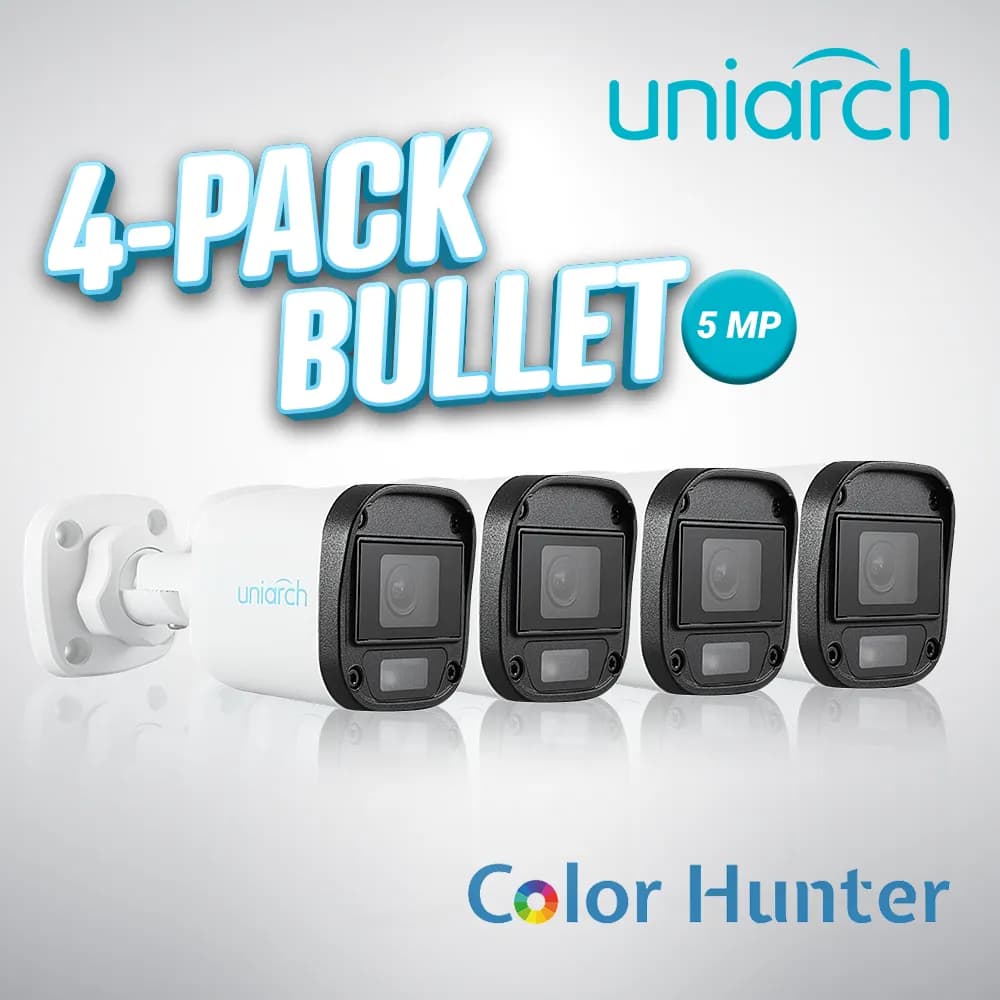 Uniarch by UNV 4 x UAC-B115-F28-W / UAC-B115-F28-W-H