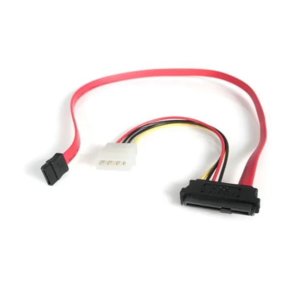 StarTech.com Adaptador Cable Divisor SAS 29 Pines a Molex Macho LP4 y  2