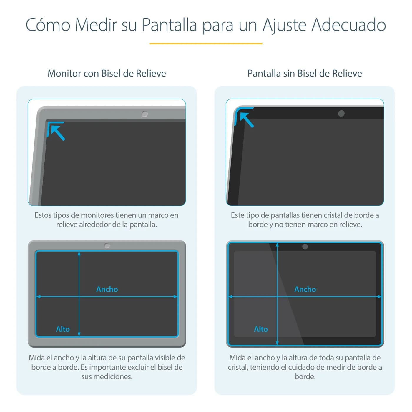 StarTech.com Filtro de Privacidad para Laptop de 24" - Universal 11