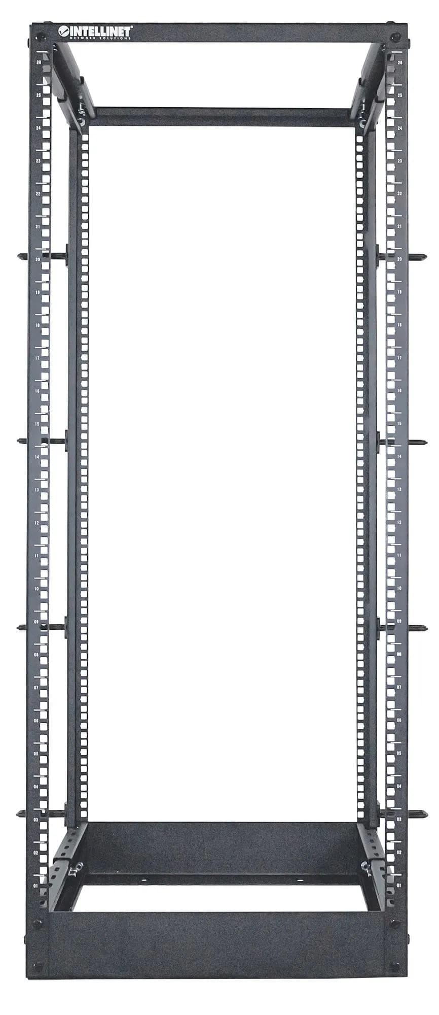 Intellinet 714242 armario rack 26U Rack o bastidor independiente Negro 4