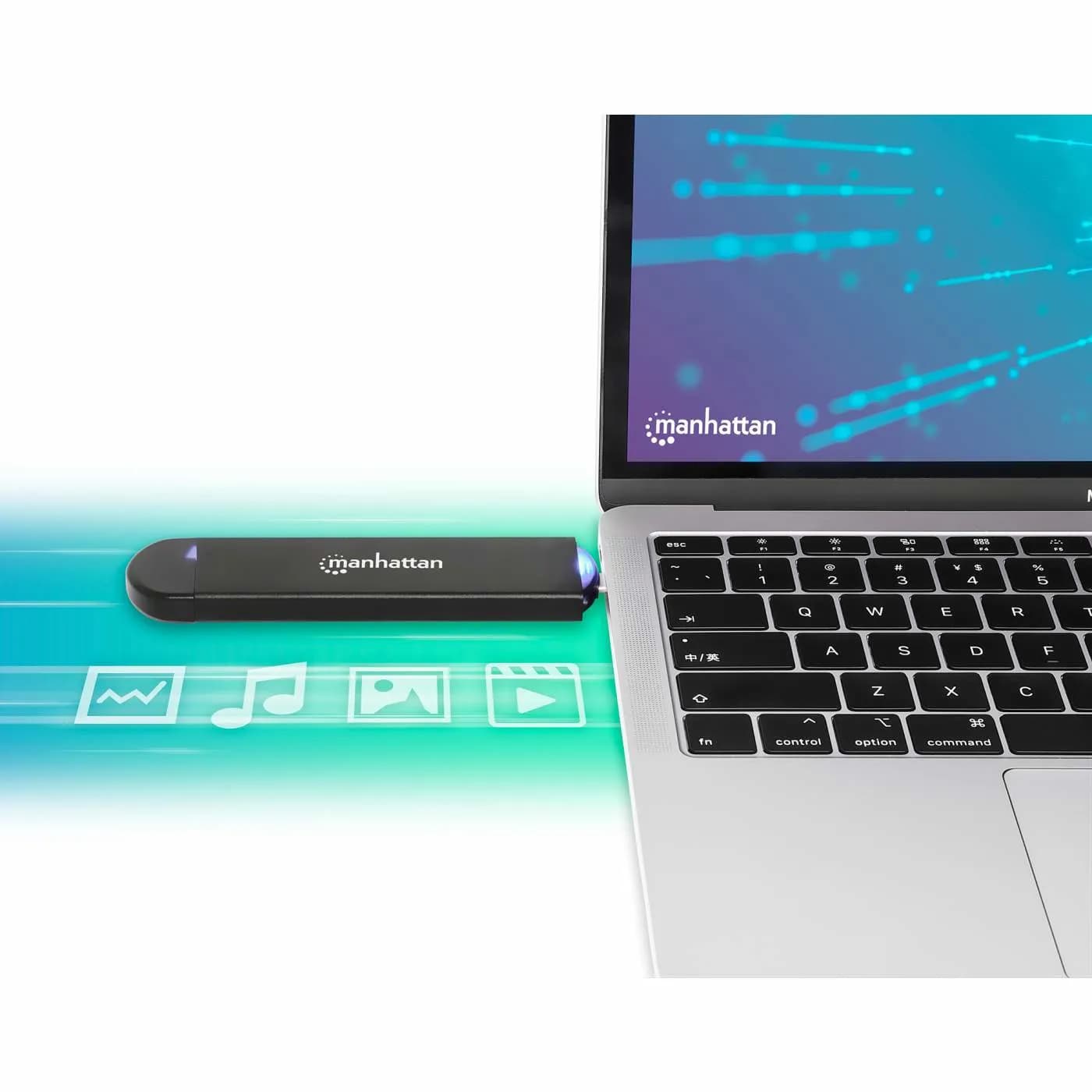 Manhattan Gabinete USB a SDD M.2 NVMe y SATA 6
