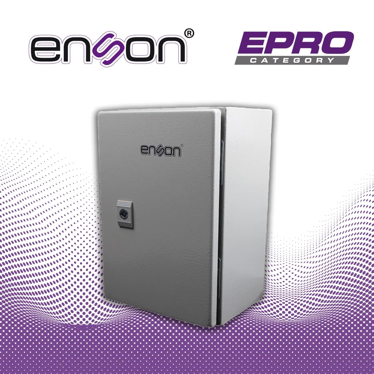 GABINETE DE ACERO ENSON ENS-NEM315 MONTAJE EN PARED / MEDIDAS 300MM AL 2