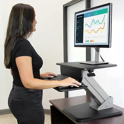StarTech.com Estación de Trabajo de Pie y Sentado 10