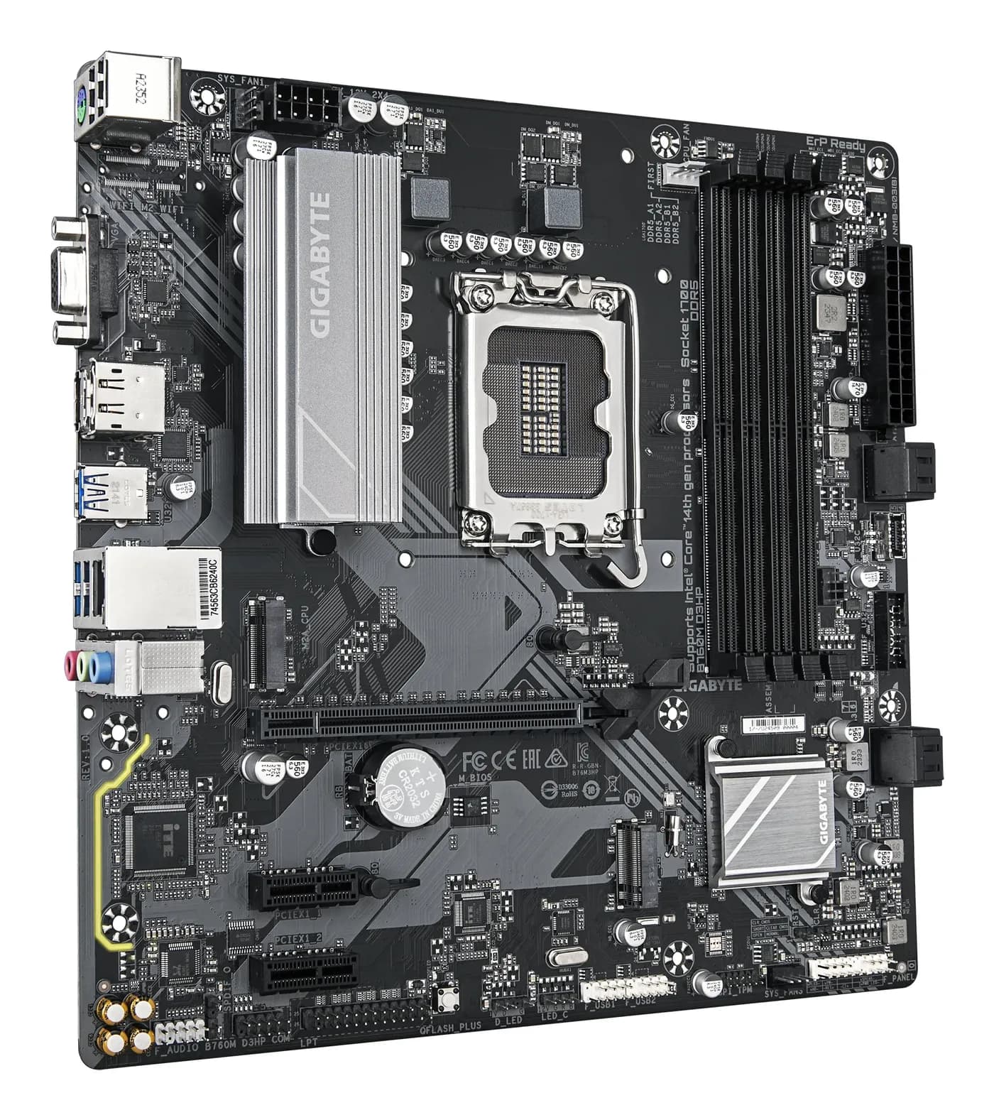 GIGABYTE B760M D3HP placa base Intel B760 Express LGA 1700 Micro ATX 3