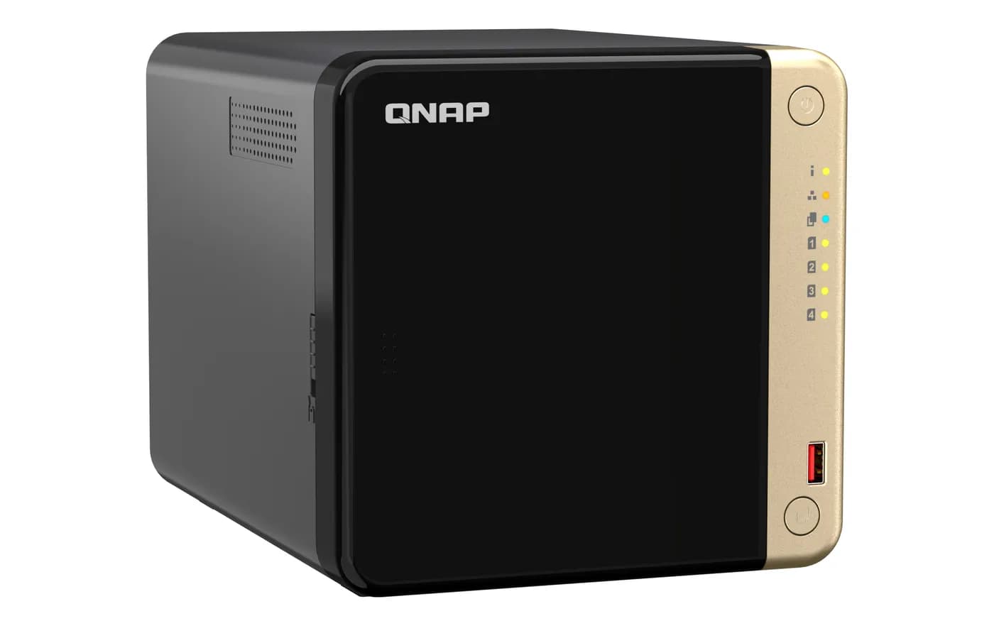 QNAP TS-464 NAS Tower Intel® Celeron® N5095 8 GB DDR4 0 TB QNAP QTS Ne 3