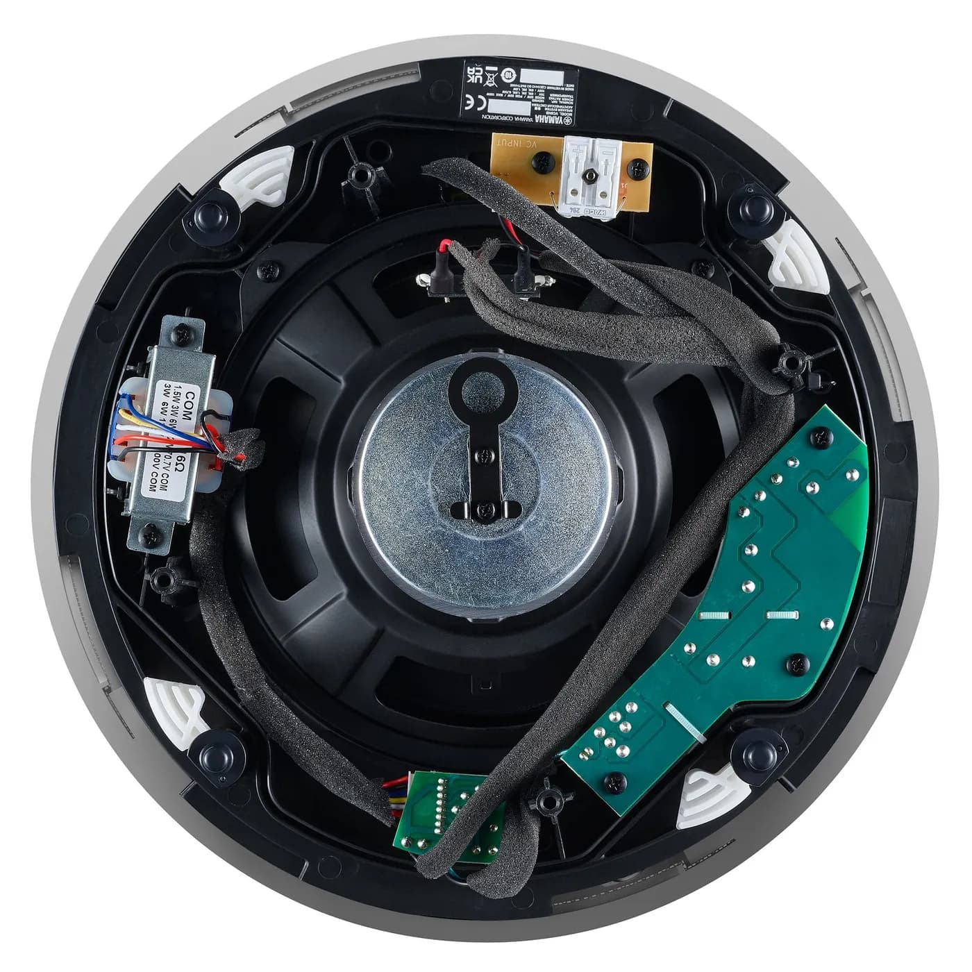 Altavoz de Plafón Coaxial / Woofer 8 in / Tweeter 1 in / 70/100V / 16  4