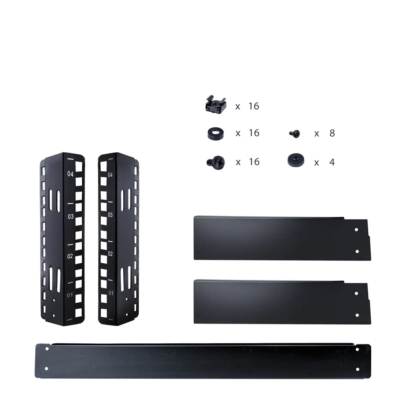 StarTech.com Rack 4U de 19" de Marco Abierto para Sobremesa con 2 Post 8