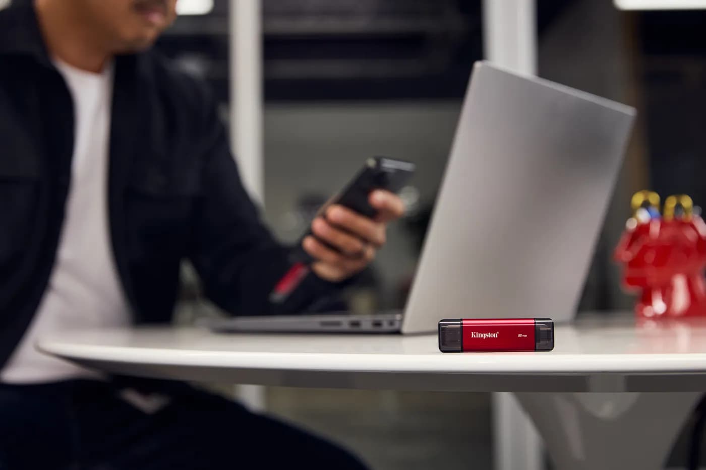 Kingston Technology Dual Portable 2 TB USB Type-A / USB Type-C 3.2 Gen 9