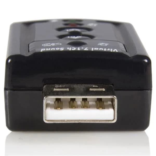 StarTech.com Tarjeta de Sonido 7.1 Virtual USB Externa Adaptador Conve 2