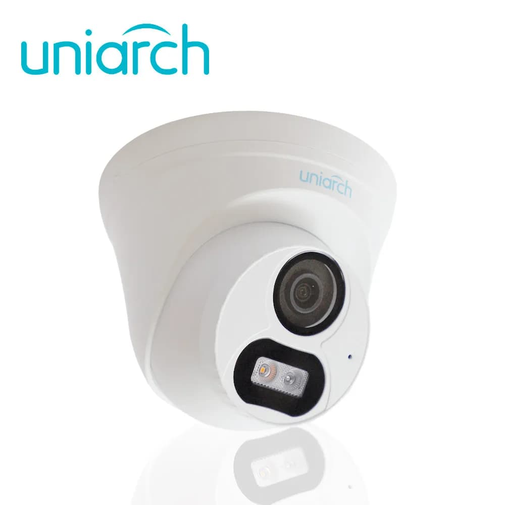 CAMARA IP TURRET UNIARCH IPC-T132-AF28-DL-ECO / 2MP / LENTE 2.8MM / DN 3