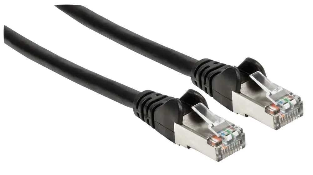 Intellinet Cable de Red Cat6a S/FTP, 30 cm, Negro 2