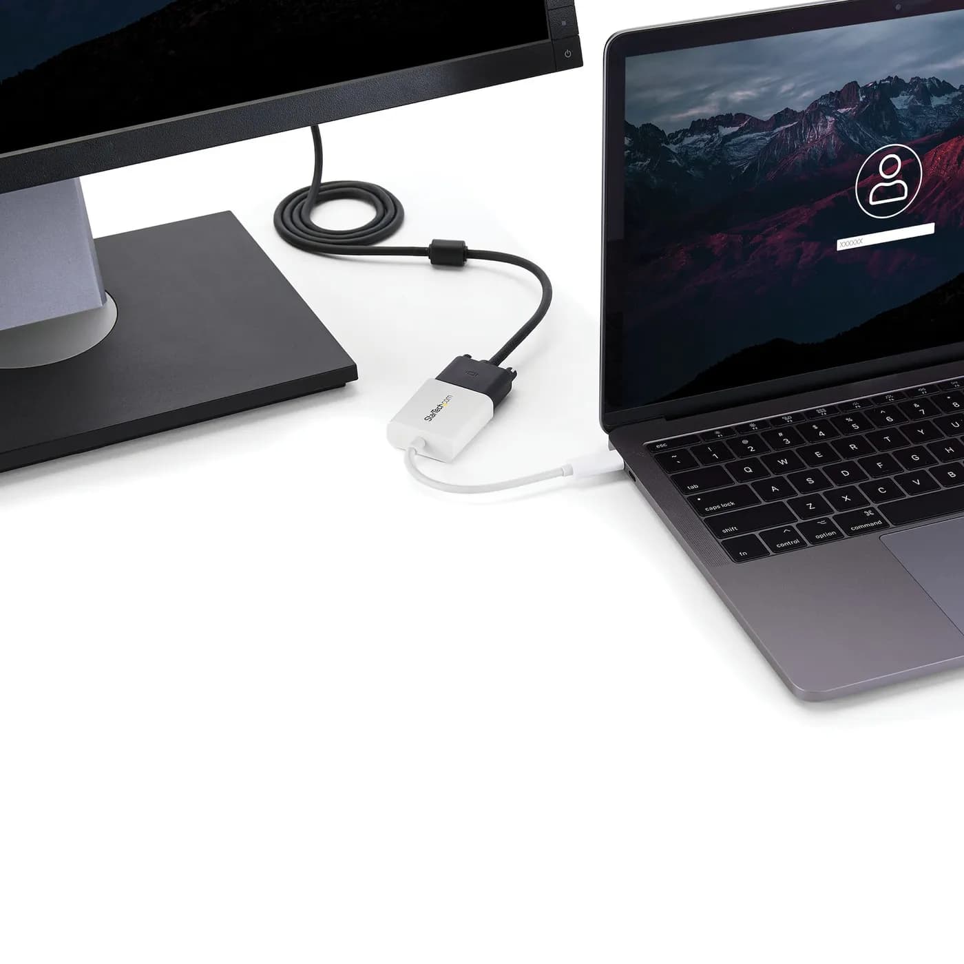 StarTech.com Adaptador USB-C a VGA - Blanco 6