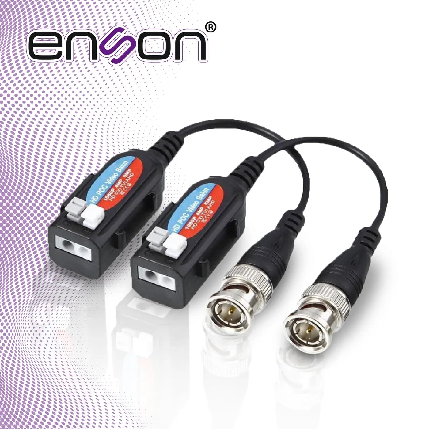TRANSCEPTOR PASIVO 4K POC ENSON ENS-VT4K CON PROTECCION CONTRA SOBRE T 2
