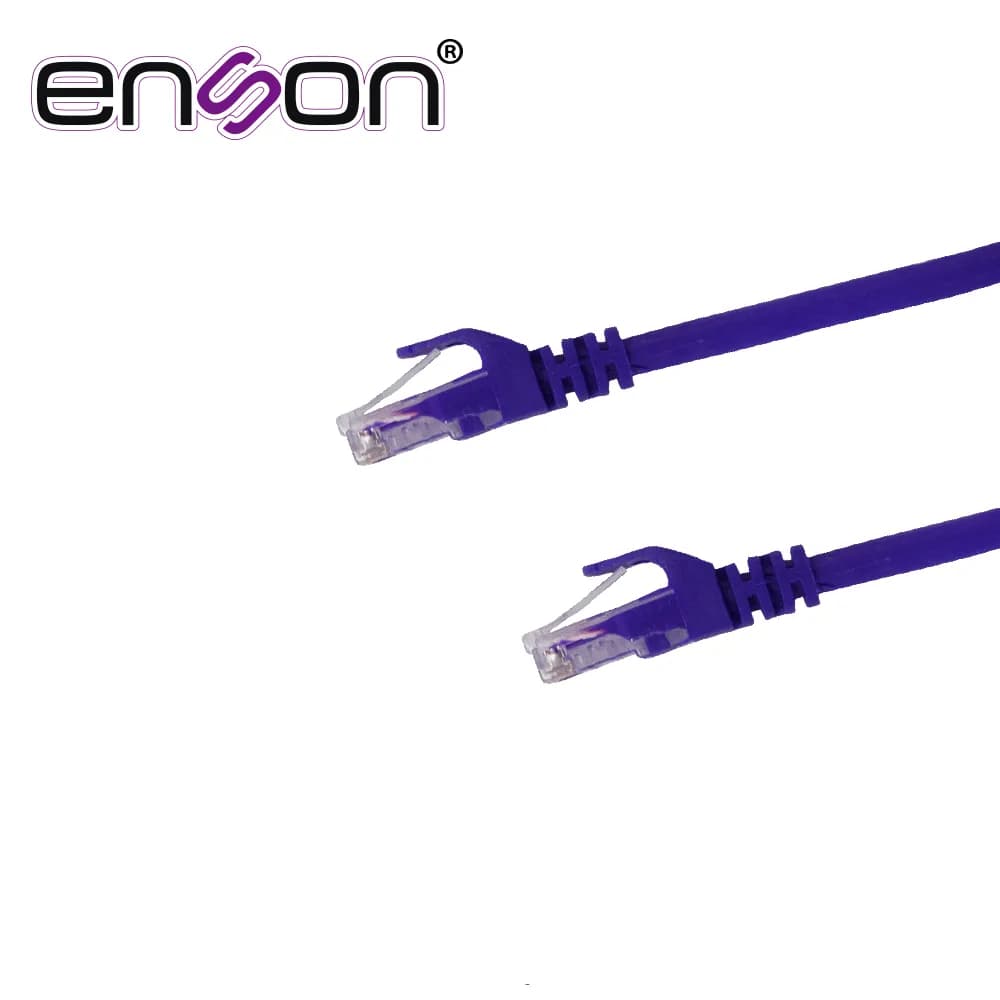 PATCHCORD UTP ENSON P6006P CAT6 60CM MORADO SERIE EPRO 100-II 100 POR  2