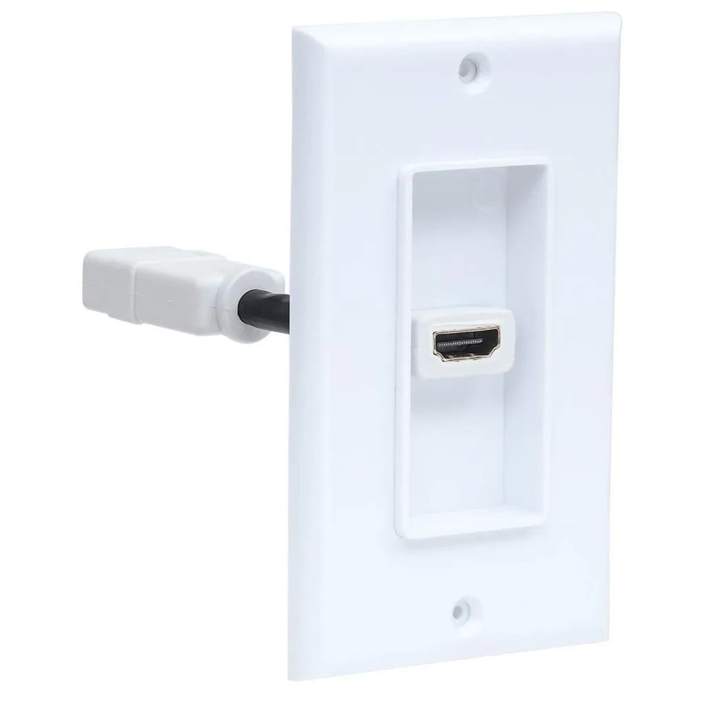 Manhattan Placa de pared HDMI de un puerto 2