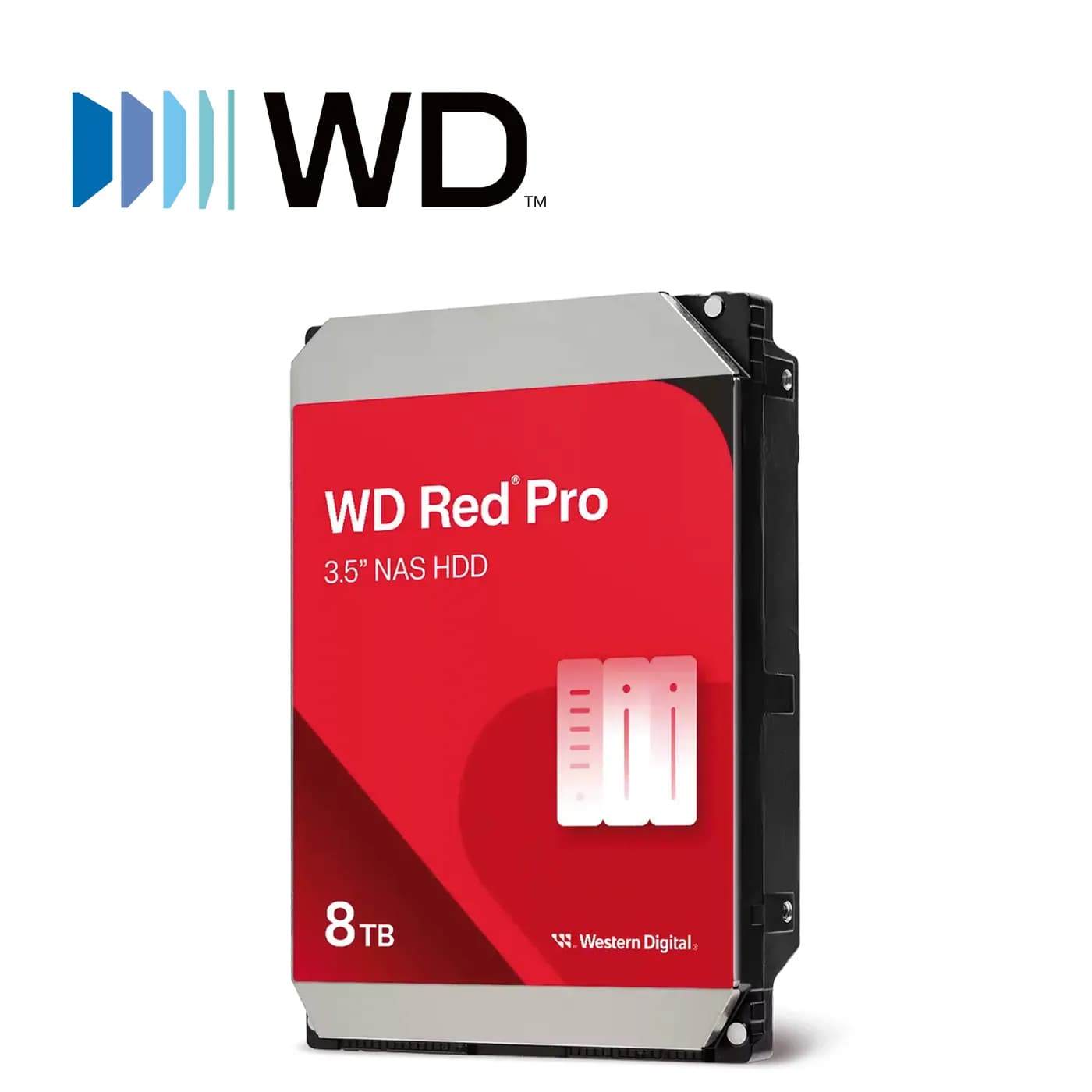 DD DISCO DURO 8 TB SATA WD RED PLUES WD80EFPX / 3.5 5640RPM CACHE 256M 2