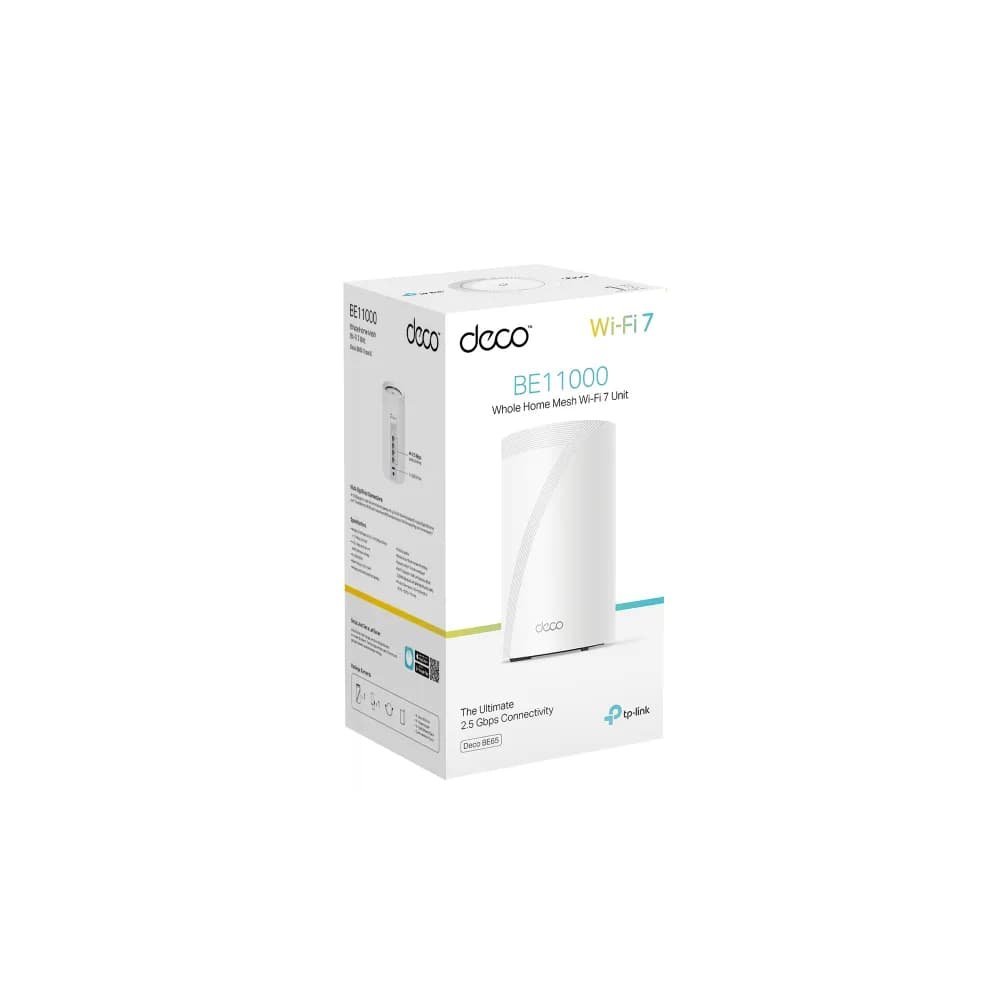 TP-Link Deco BE65 Triple banda (2.4 GHz / 5 GHz / 6 GHz) Wi-Fi 7 (802. 4