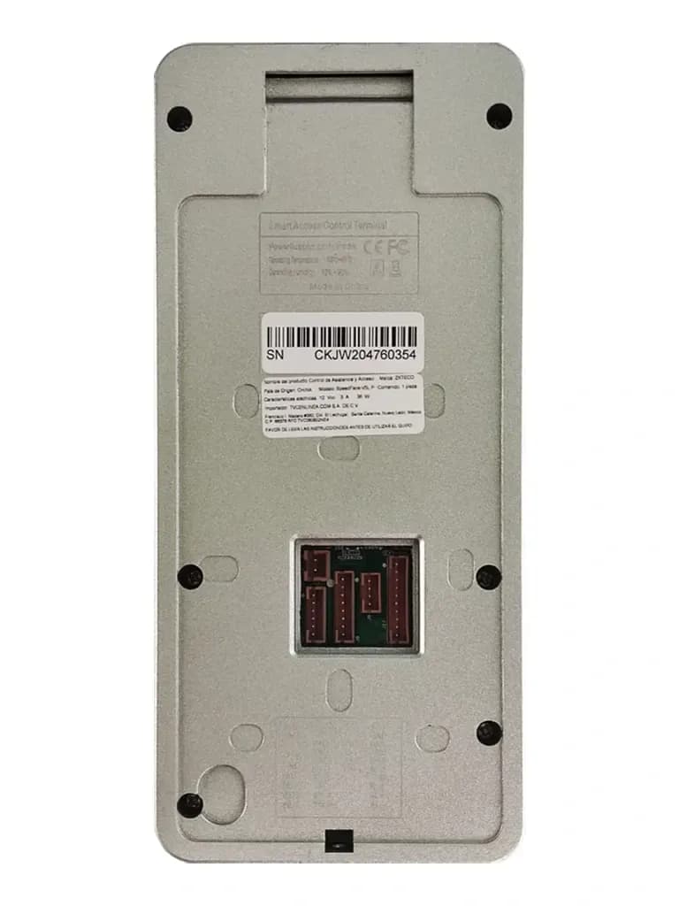 ZKTECO SpeedFaceV5LWIFI - Control de Acceso y Asistencia Visible Light 2