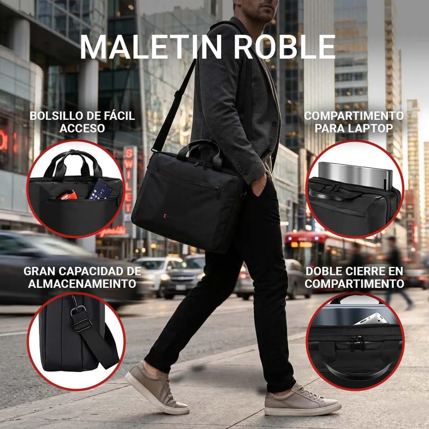 SWISSMOBILITY MALETIN ROBLE 17 PULG. 5