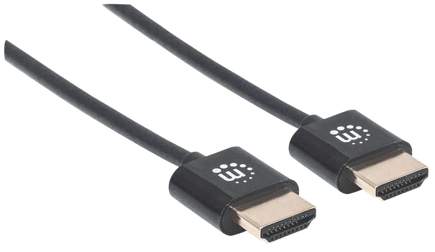 Manhattan Cable HDMI súper delgado de alta velocidad con Ethernet 2