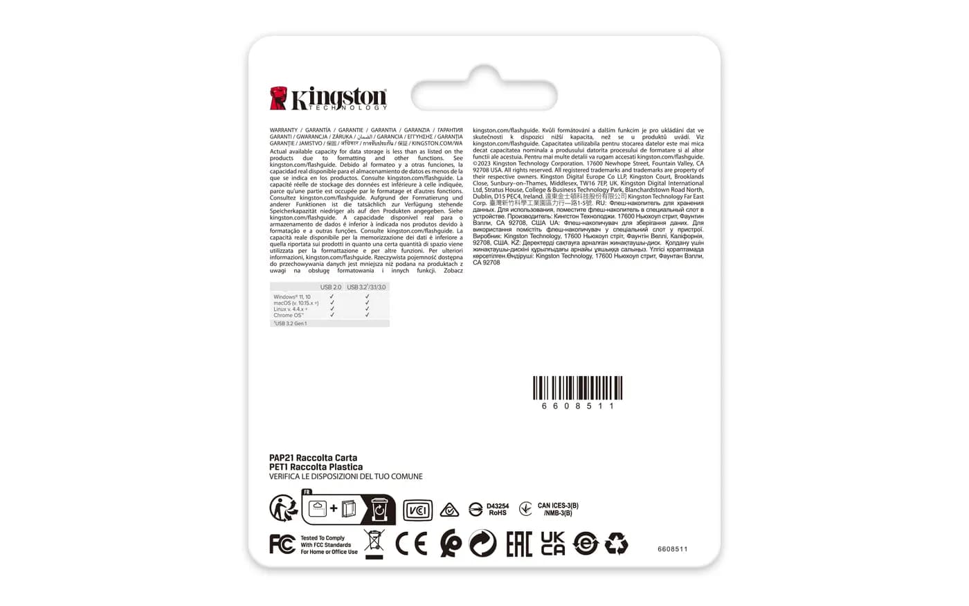 Kingston Technology DataTraveler SE9 G3 unidad flash USB 64 GB USB tip 6