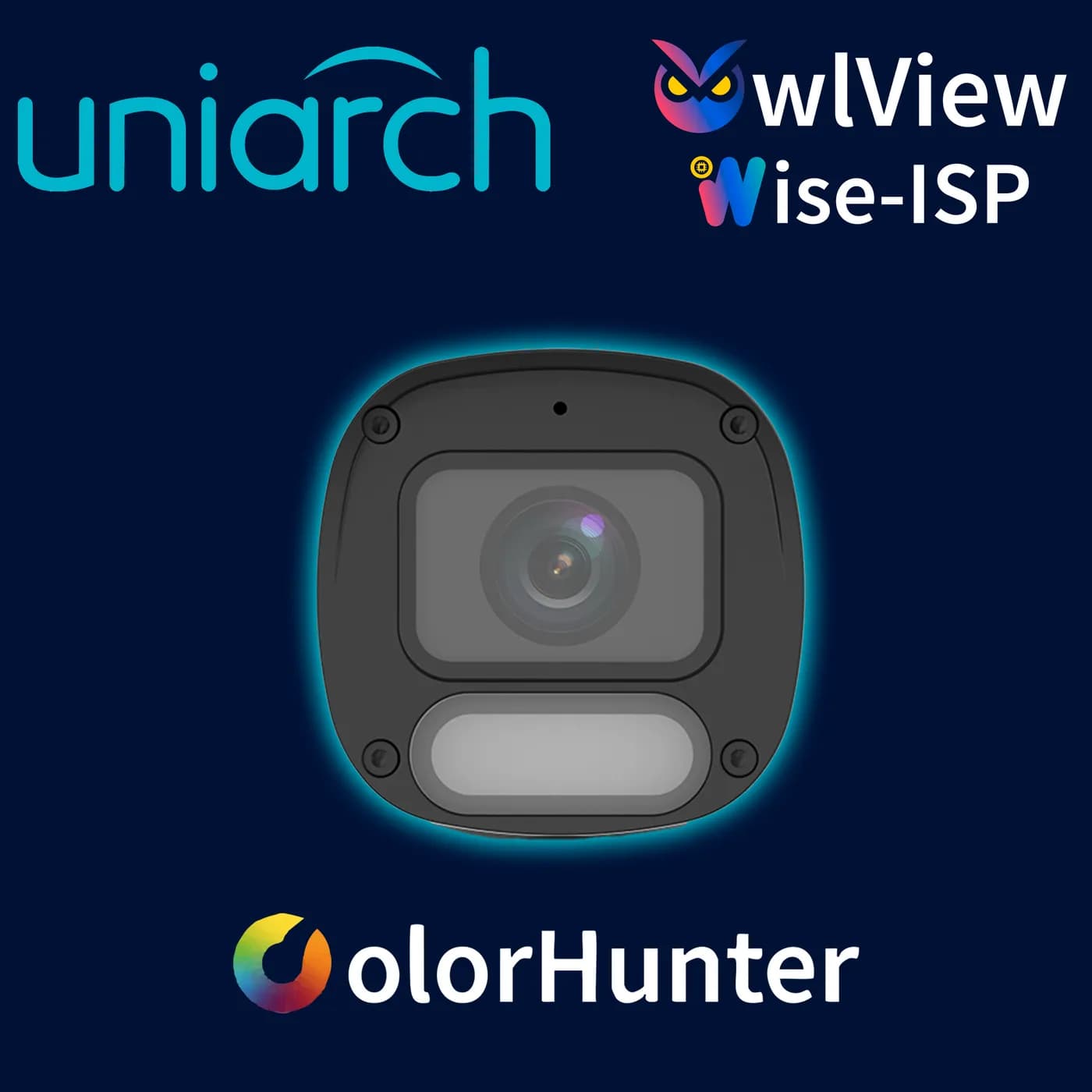 CAMARA IP BULLET OWLVIEW UNIARCH IPC-B244-ADF28K-WP / 4MP / LENTE 2.8M 5