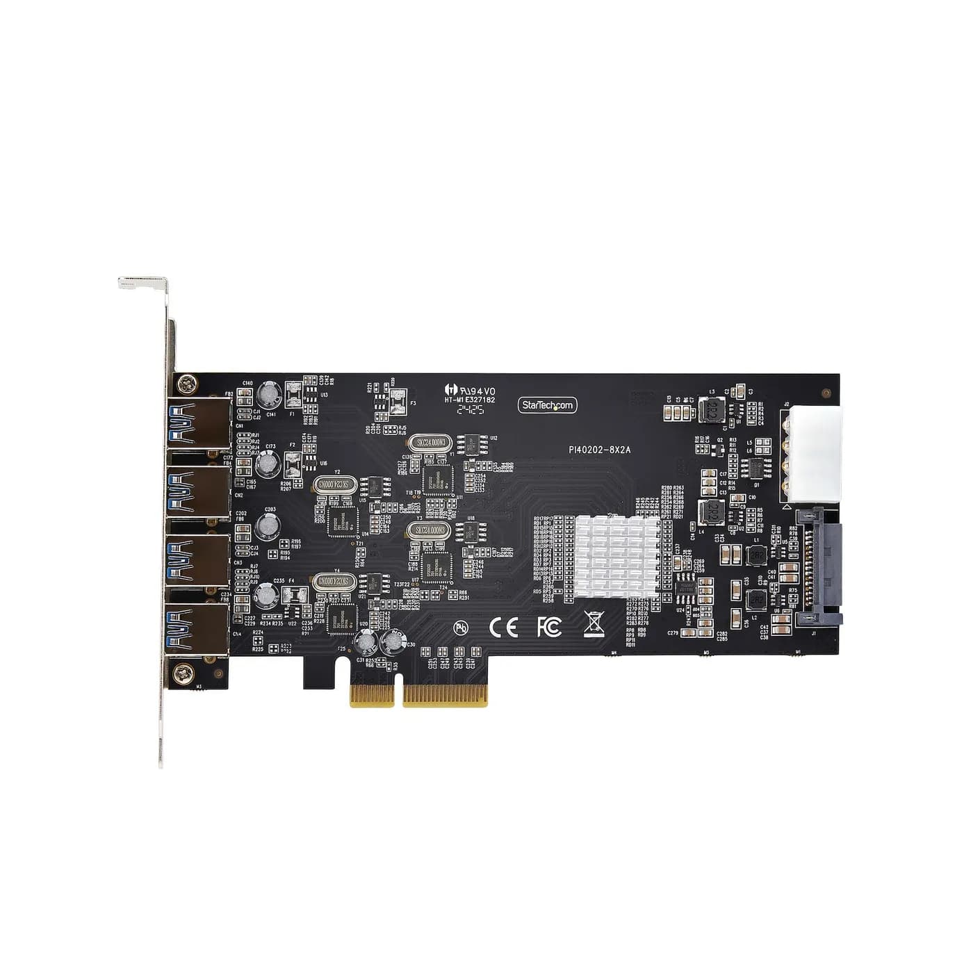 StarTech.com Tarjeta PCI Express de 4 Puertos USB-A - Tarjeta PCIe USB 5
