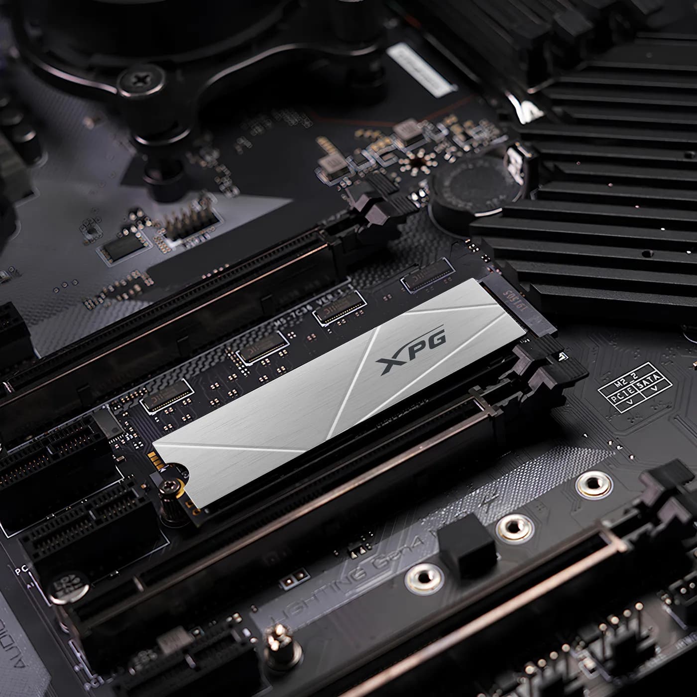 SSD XPG S60 1TB M.2 PCIE GEN4X4 5000/4200 MB/S AGAMMIXS60-1T-CS 6