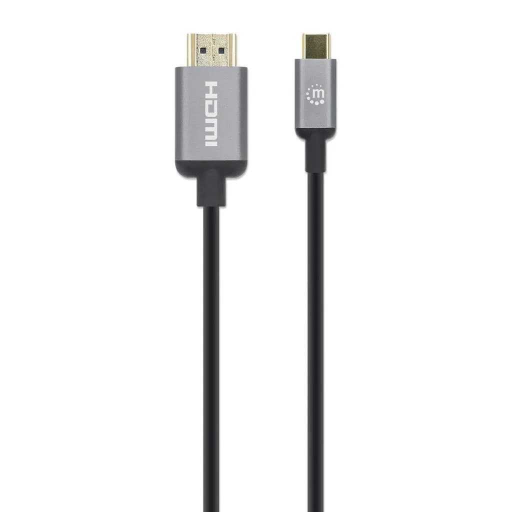 Manhattan Cable adaptador de USB-C a HDMI de 4K@60Hz 4