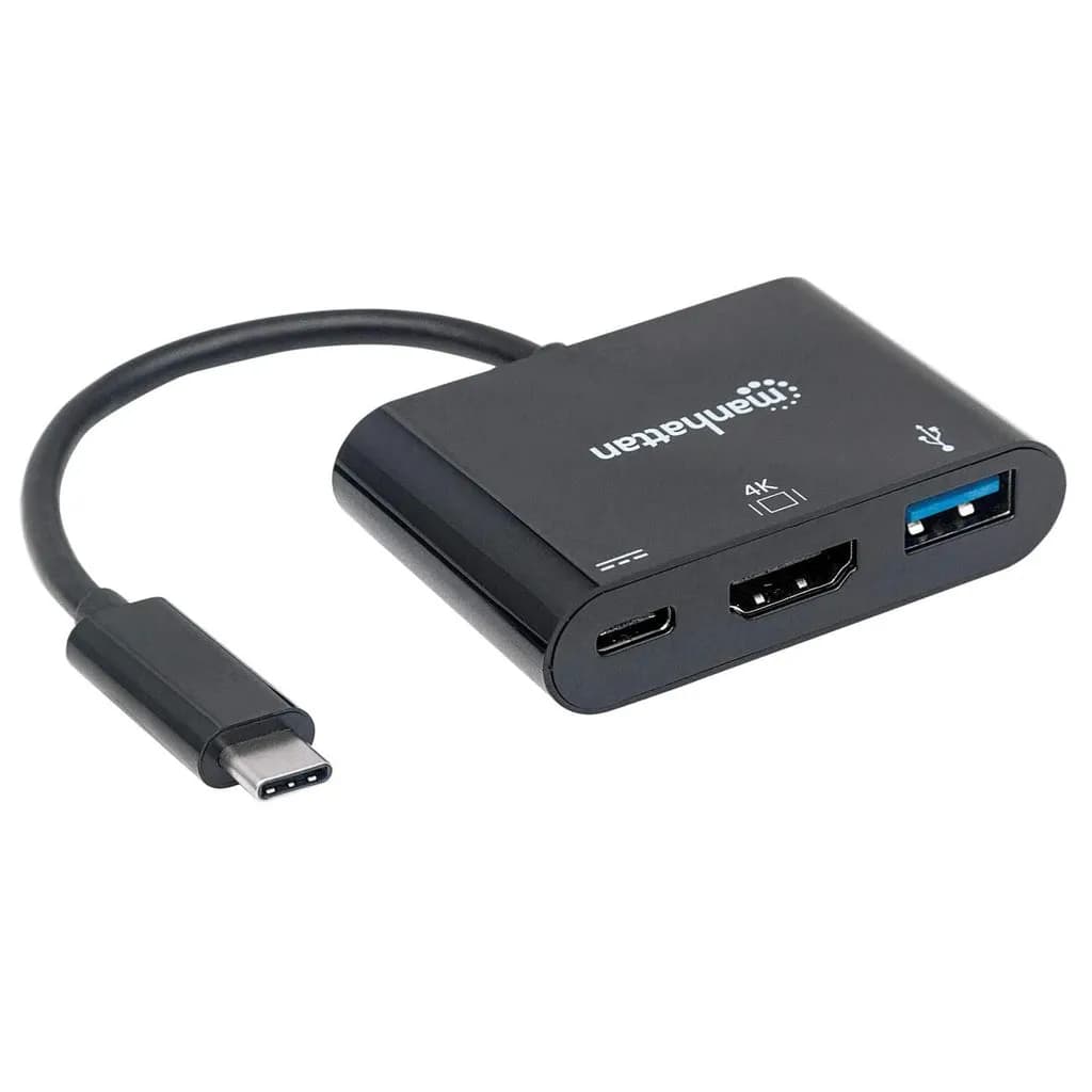 Manhattan Docking Station HDMI Convertidor USB Tipo-C 2