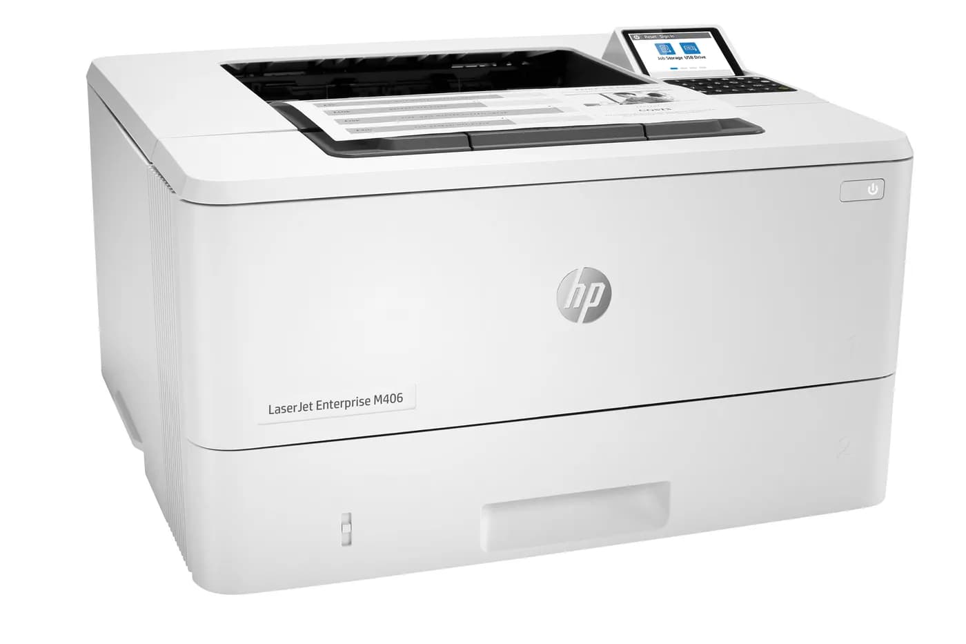 HP LaserJet Enterprise M406dn Blanco y negro Impresora, Ethernet solam 2