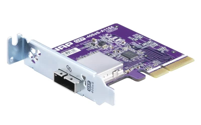 QNAP QXP-400ES-A1164 tarjeta o adaptador de interfaz Interno Mini-SAS 3
