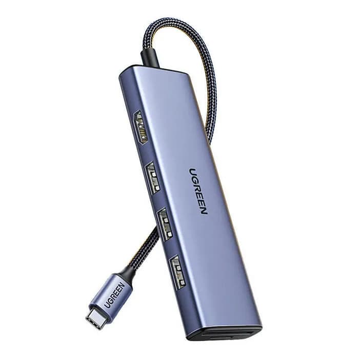 Ugreen 20956A nodo concentrador USB Tipo C 5000 Mbit/s Plata 2