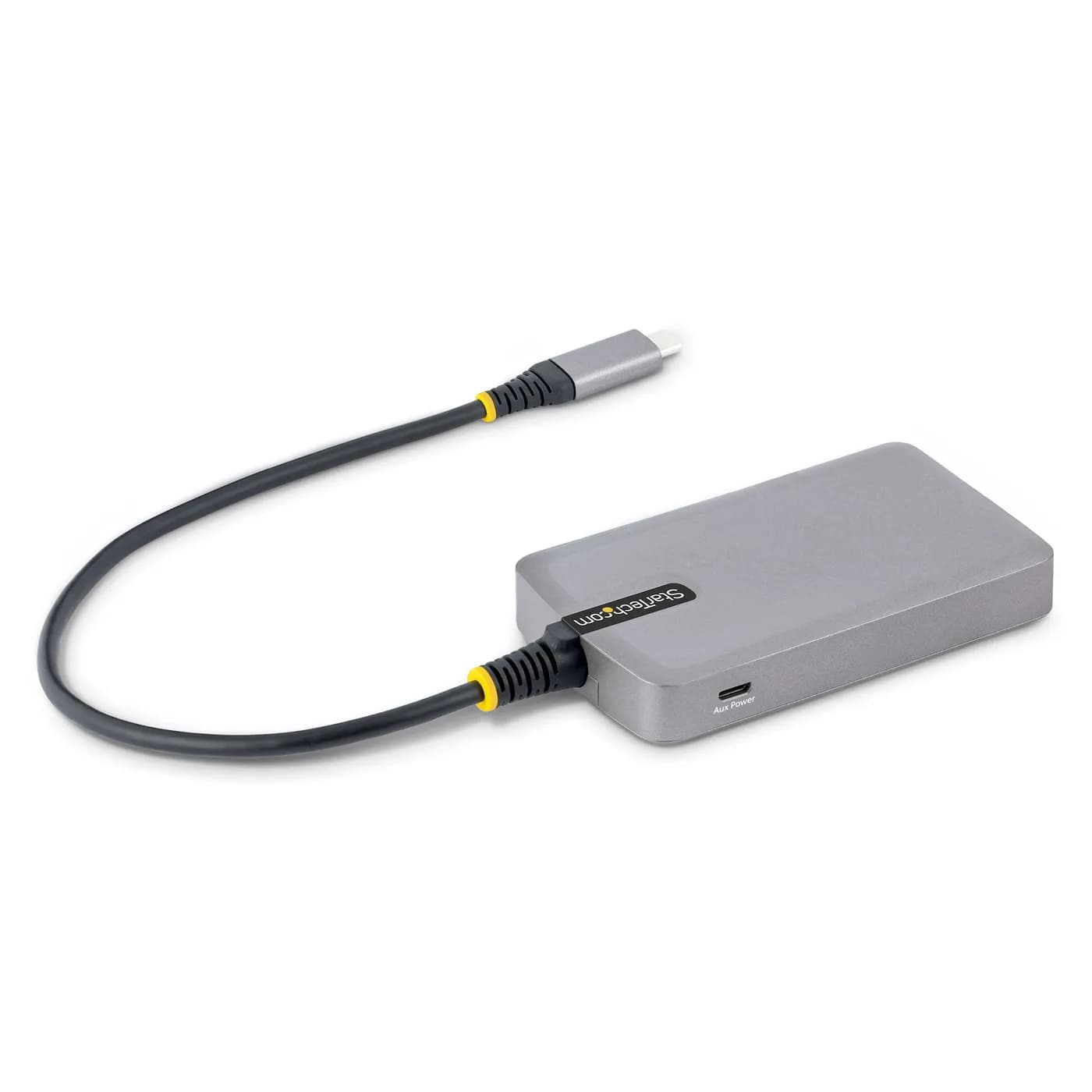 StarTech.com Hub USB-C de 3 Puertos USBA - USB 3.0 de 5Gbps - Alimenta 2