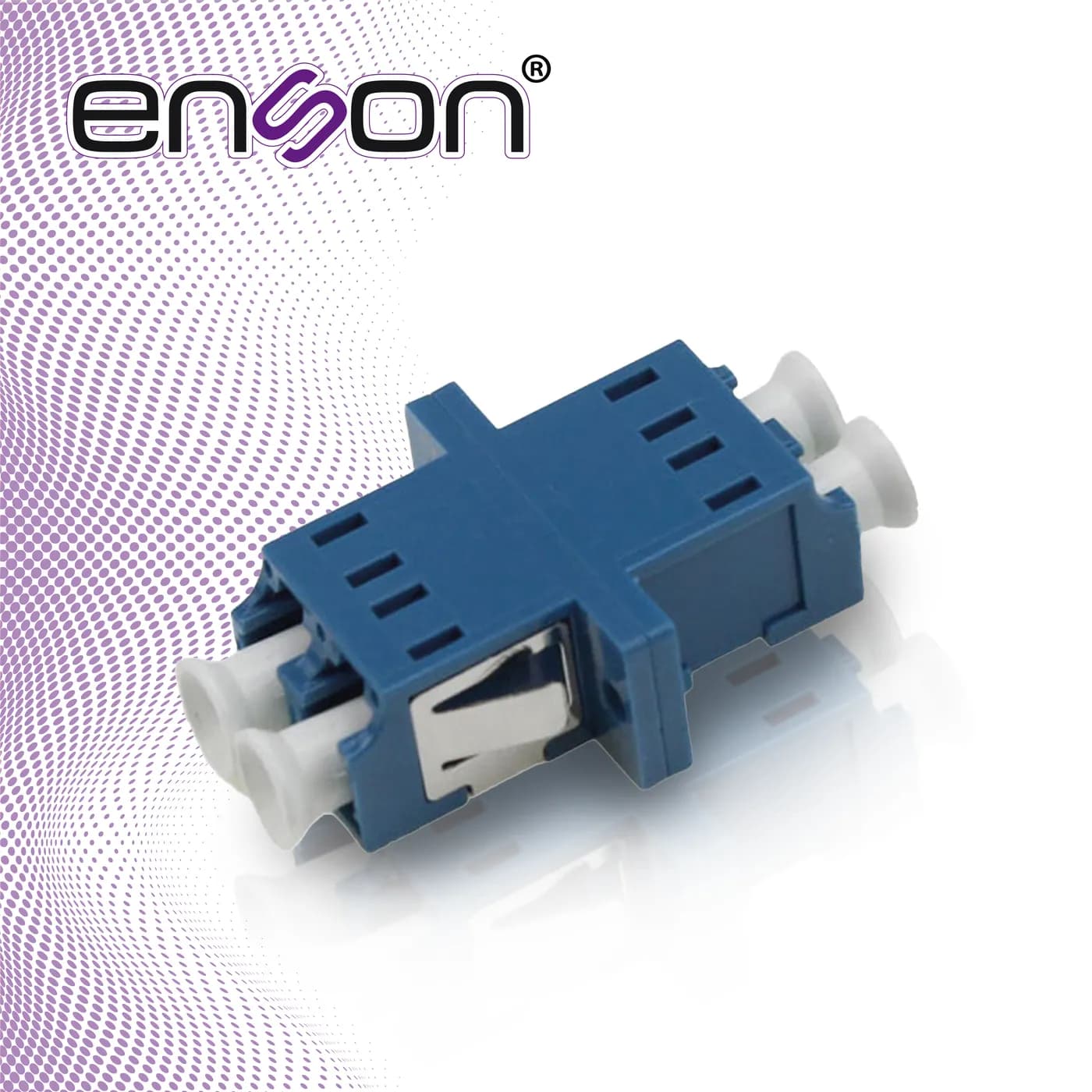 CONECTOR MODULAR DE FIBRA OPTICA ENSON ENS-LCUPC-OS2 CONECTOR DUPLEX L 2