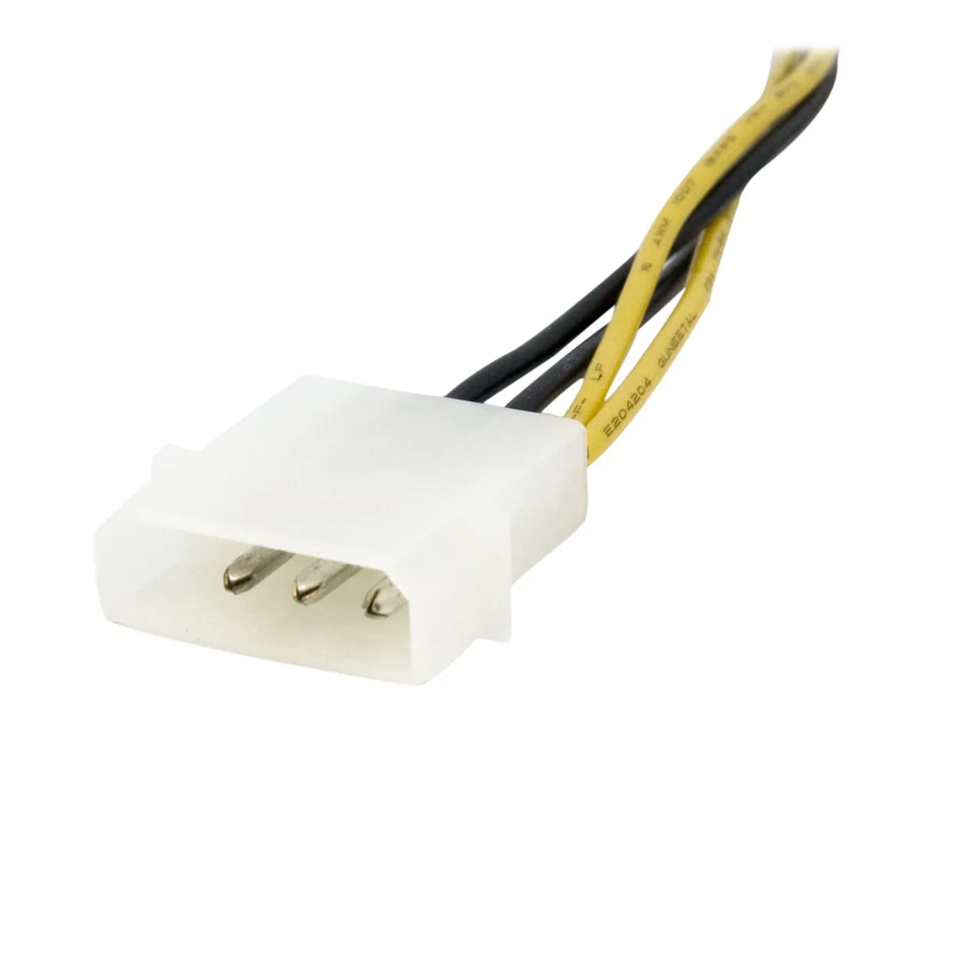 StarTech.com Cable 15cm Adaptador de Fuente de Poder 4 Pines a 8 Pines 3