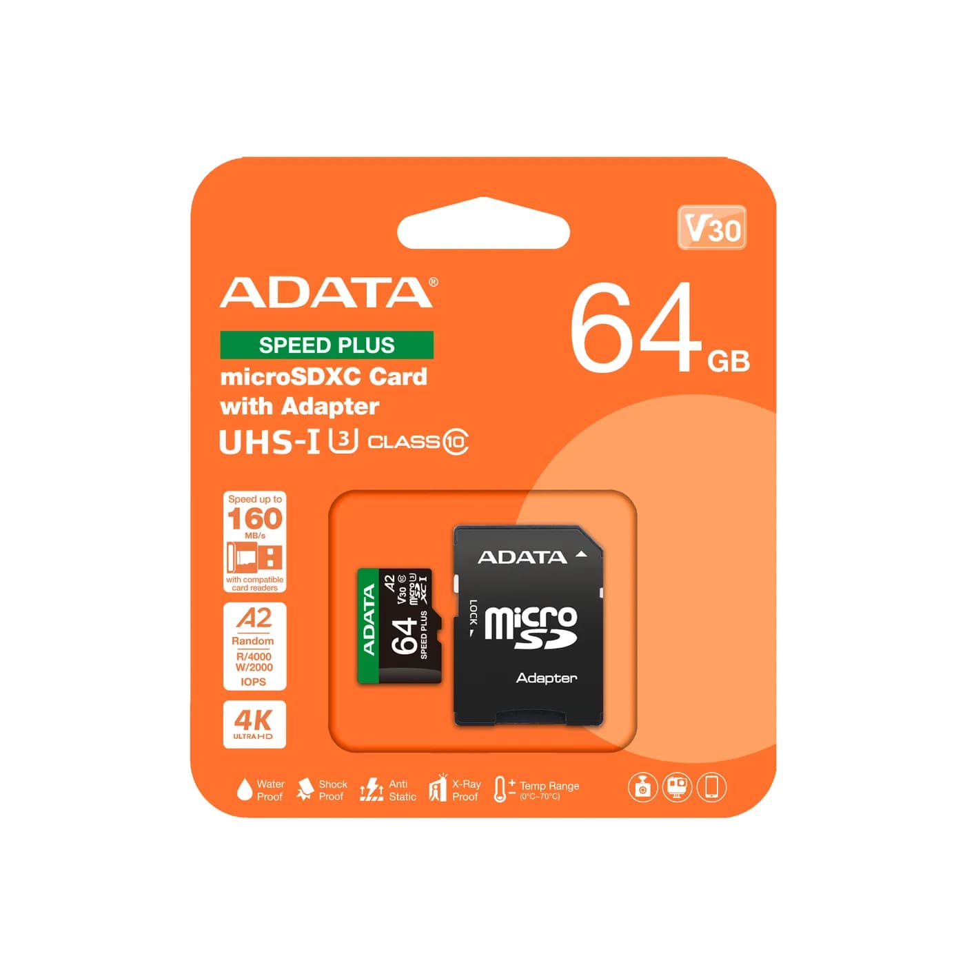 ADATA Speed Plus 64 GB MicroSDXC Clase 10 3